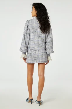 Fabienne Chapot Outlet^Dames rok blauw