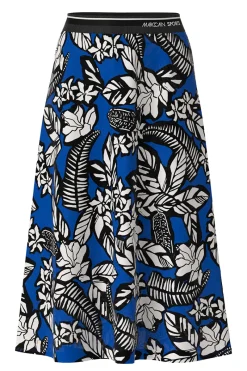 Marc Cain Outlet^Dames rok blauw