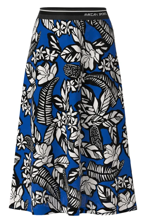 Marc Cain Outlet^Dames rok blauw