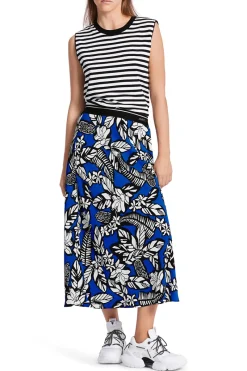 Marc Cain Outlet^Dames rok blauw