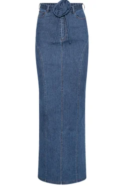 Rotate Outlet^Dames rok blauw