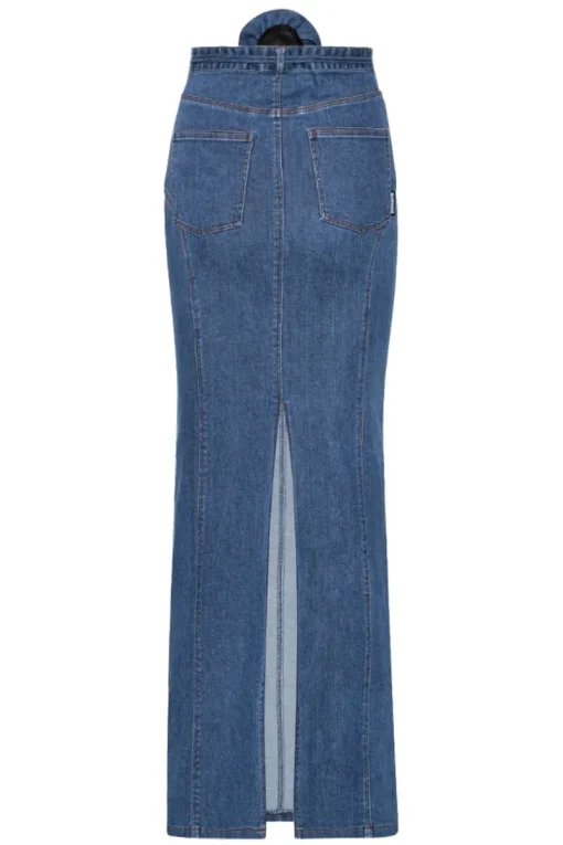 Rotate Outlet^Dames rok blauw