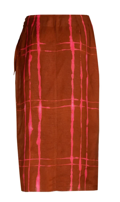 Xandres Outlet^Dames rok bruin