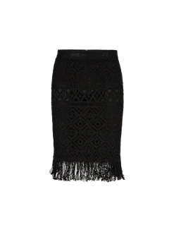 Marc Cain Outlet^Dames rok zwart