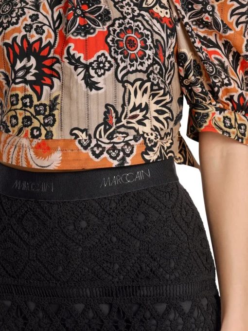 Marc Cain Outlet^Dames rok zwart