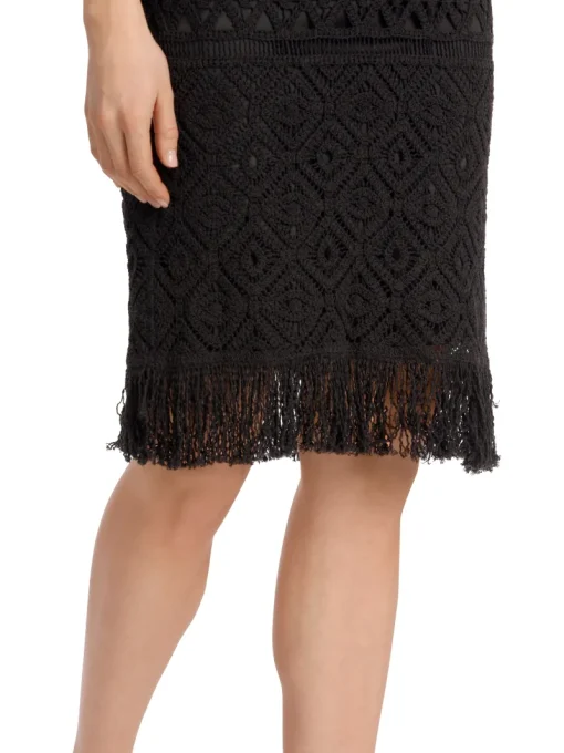 Marc Cain Outlet^Dames rok zwart