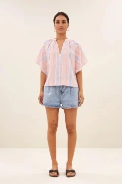 By Bar Jeans & Casuals|Broeken & Leggings^Dames short blauw