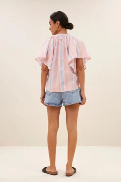 By Bar Jeans & Casuals|Broeken & Leggings^Dames short blauw