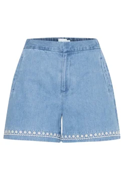 Atelier Reve Broeken & Leggings^Dames short blauw