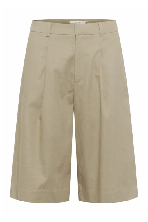 Gestuz Jeans & Casuals|Broeken & Leggings^Dames short bruin