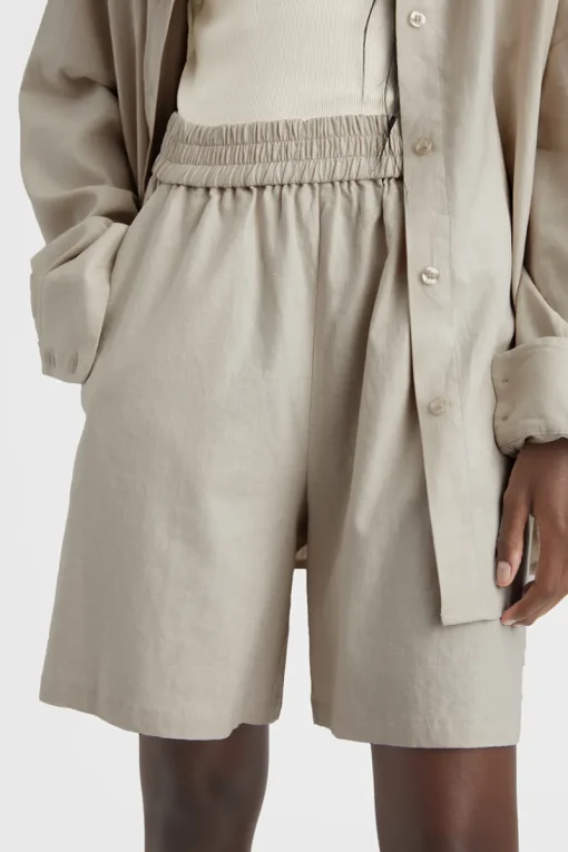 Gestuz Outlet^Dames short ecru
