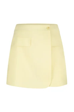 Ibana Designer|Broeken & Leggings^Dames short geel