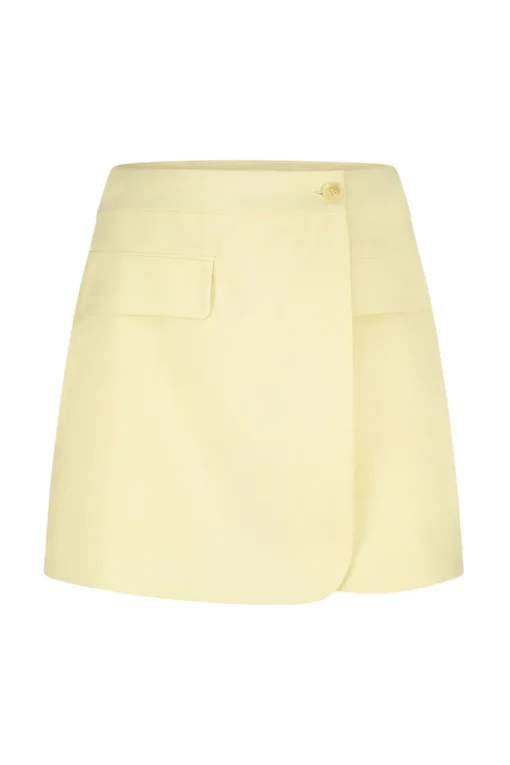 Ibana Designer|Broeken & Leggings^Dames short geel