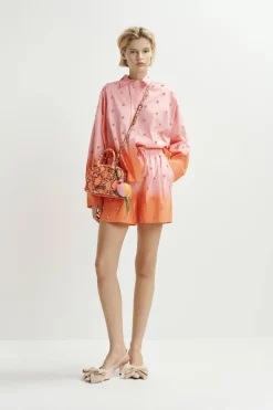 Essentiel Antwerp Designer|Broeken & Leggings^Dames short oranje