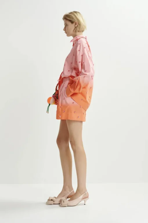 Essentiel Antwerp Designer|Broeken & Leggings^Dames short oranje