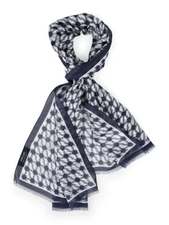 Marc Cain Modern Classics|Sjaals^Dames sjaal blauw