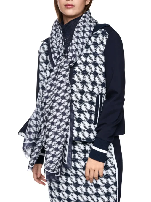 Marc Cain Modern Classics|Sjaals^Dames sjaal blauw