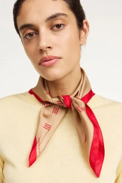 By Malene Birger Designer|Sjaals^Dames sjaal bruin