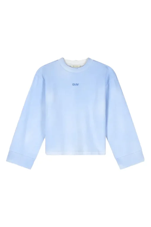 Olaf Hussein Jeans & Casuals|Truien & Vesten^Dames sweater blauw