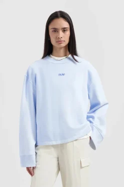 Olaf Hussein Jeans & Casuals|Truien & Vesten^Dames sweater blauw