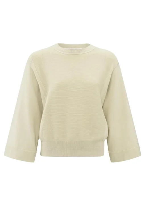 Yaya Jeans & Casuals|Truien & Vesten^Dames sweater bruin
