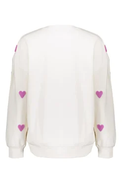 Geisha Jeans & Casuals^Dames sweater ecru