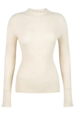 Aaiko Jeans & Casuals|Truien & Vesten^Dames sweater ecru