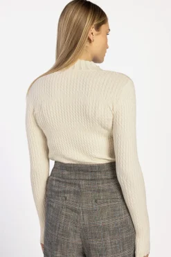 Aaiko Jeans & Casuals|Truien & Vesten^Dames sweater ecru