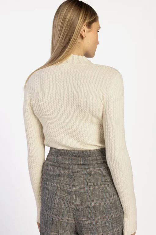 Aaiko Jeans & Casuals|Truien & Vesten^Dames sweater ecru