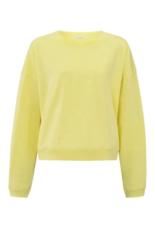 Yaya Jeans & Casuals|Truien & Vesten^Dames sweater geel