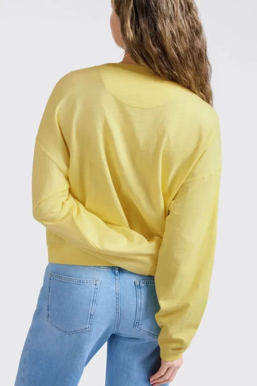 Yaya Jeans & Casuals|Truien & Vesten^Dames sweater geel