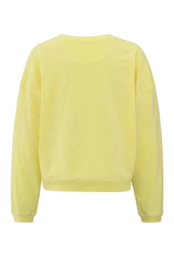 Yaya Jeans & Casuals|Truien & Vesten^Dames sweater geel