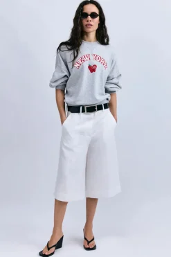 Love Stories Jeans & Casuals|Truien & Vesten^Dames sweater grijs