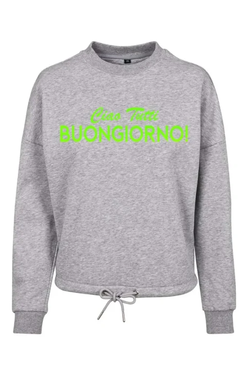 Pinned by K Truien & Vesten^Dames sweater grijs ${1}