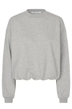 Second Female Jeans & Casuals|Truien & Vesten^Dames sweater grijs