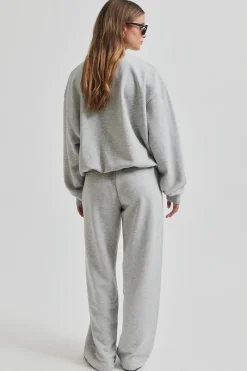 Second Female Jeans & Casuals|Truien & Vesten^Dames sweater grijs