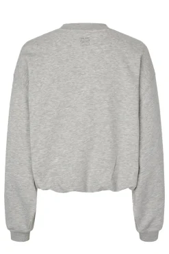 Second Female Jeans & Casuals|Truien & Vesten^Dames sweater grijs