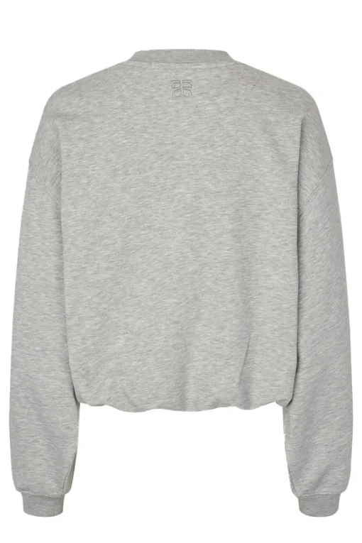 Second Female Jeans & Casuals|Truien & Vesten^Dames sweater grijs
