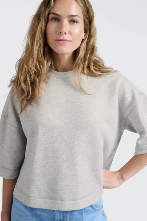 Yaya Jeans & Casuals|Truien & Vesten^Dames sweater grijs