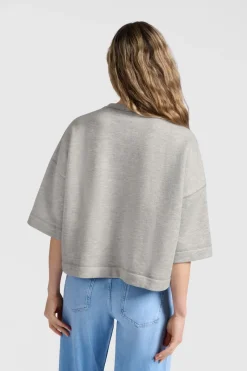 Yaya Jeans & Casuals|Truien & Vesten^Dames sweater grijs