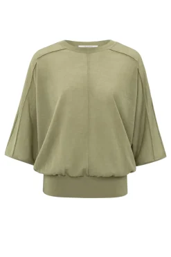 Yaya Jeans & Casuals|Truien & Vesten^Dames sweater groen