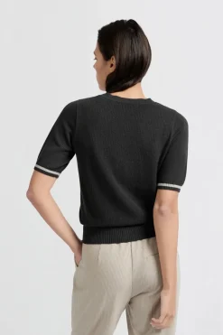 Yaya Jeans & Casuals|Truien & Vesten^Dames sweater paars