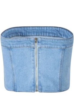 Modström Jeans & Casuals|Tops & T-shirts^Dames top blauw