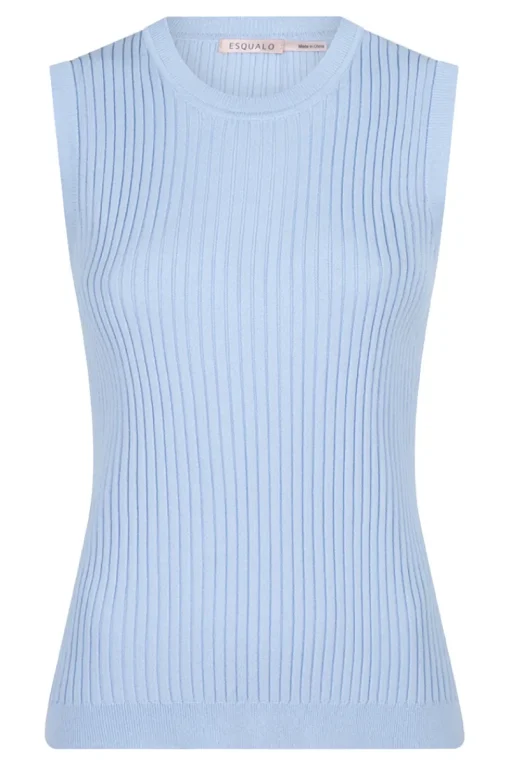 Esqualo Jeans & Casuals|Tops & T-shirts^Dames top blauw
