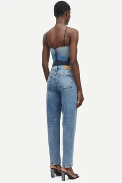 Samsøe Samsøe Jeans & Casuals|Tops & T-shirts^Dames top blauw