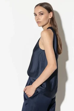 Luisa Cerano Outlet^Dames top blauw