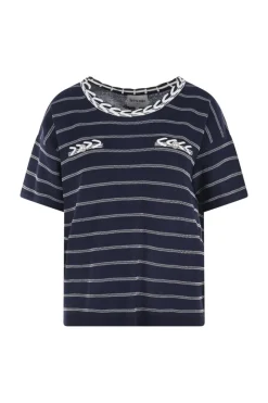 Leo & Ugo Outlet^Dames top blauw