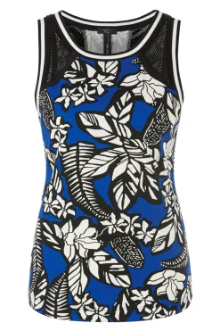 Marc Cain Outlet^Dames top blauw