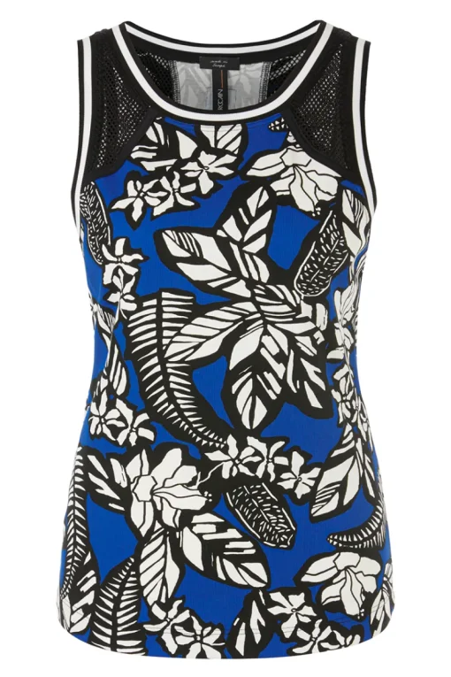Marc Cain Outlet^Dames top blauw
