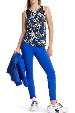 Marc Cain Outlet^Dames top blauw